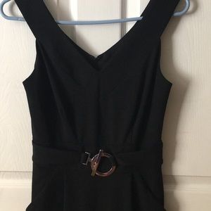 White House Black House dress black sz 4